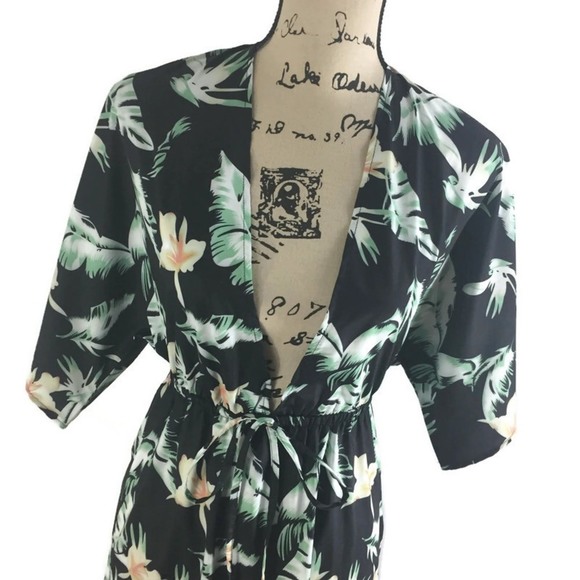 Haoduoyi Boutique Small Beach Dress Maxi Floral Coverup - Picture 2 of 8